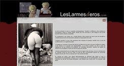 Desktop Screenshot of leslarmesderos.com