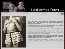 Tablet Screenshot of leslarmesderos.com